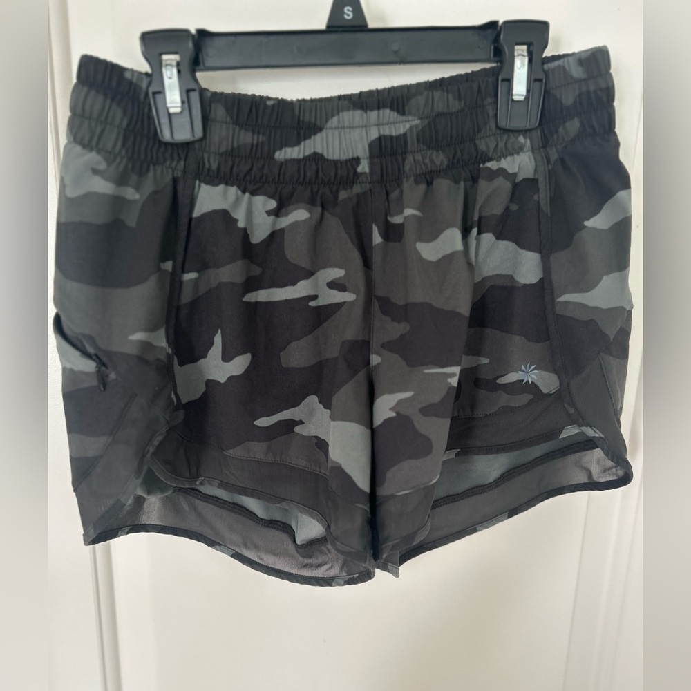 Athleta Camouflage Athletic Shorts